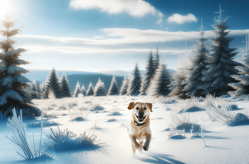 Winter dog health